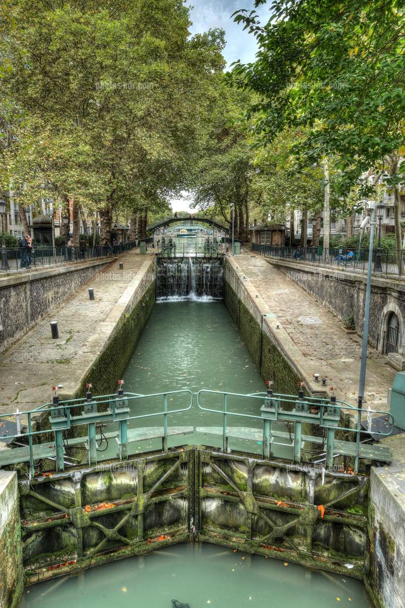 /Ecluse du canal Saint-Martin
