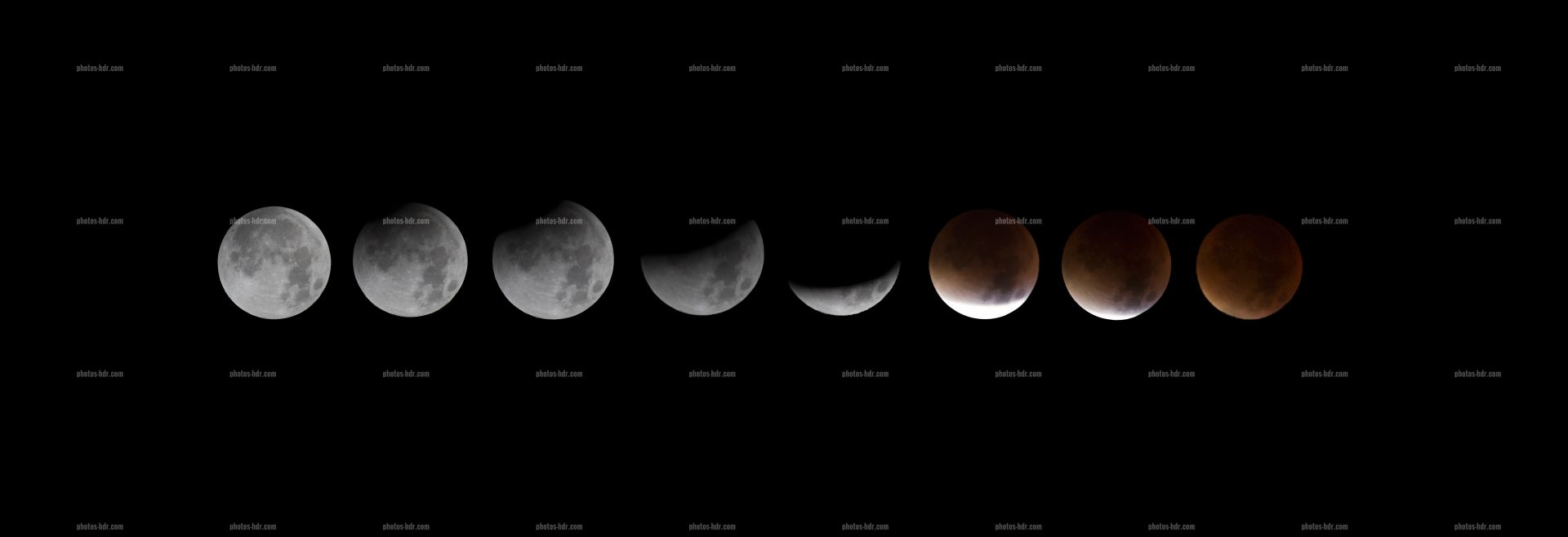 /Les phases de l'eclipse de lune