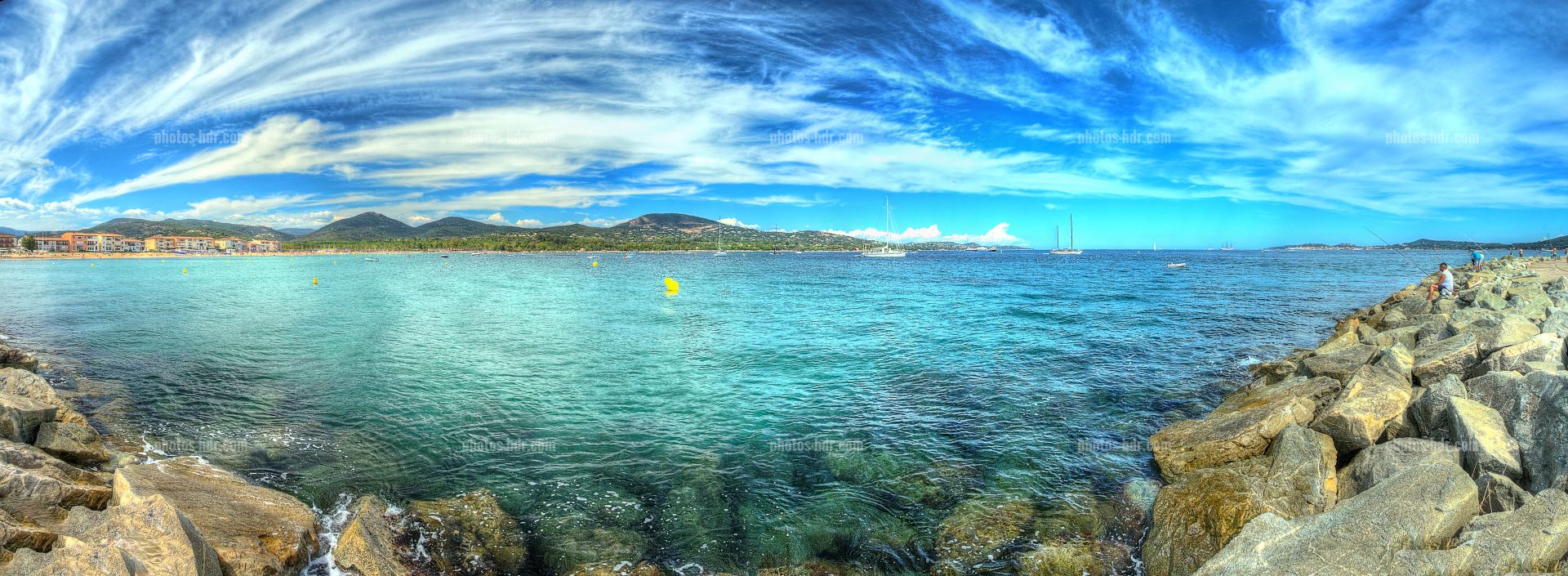 /Panorama - Front de mer - Port Grimaud