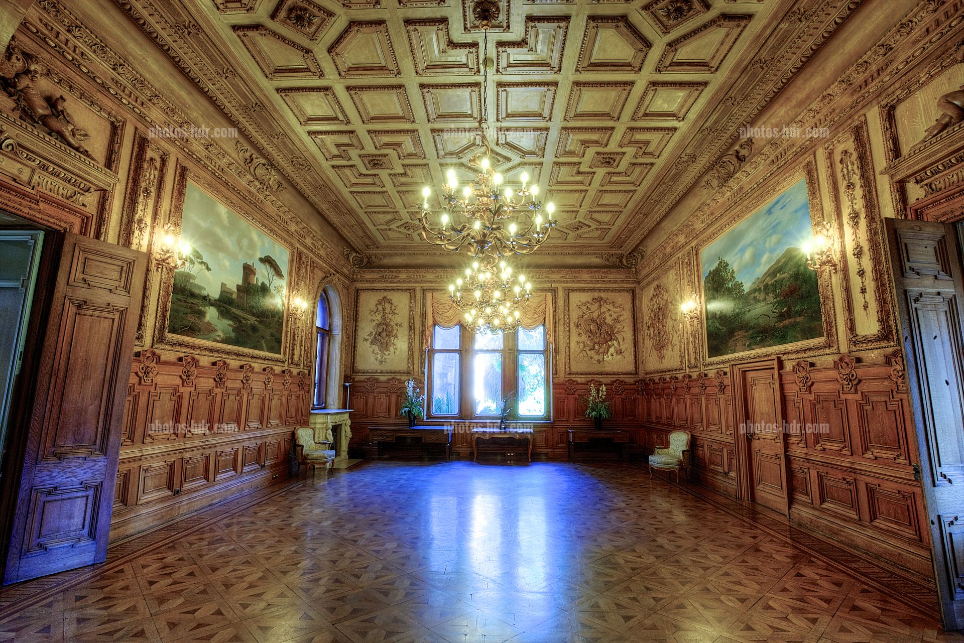/Salle de reception du chateau de Valrose Ã  Nice